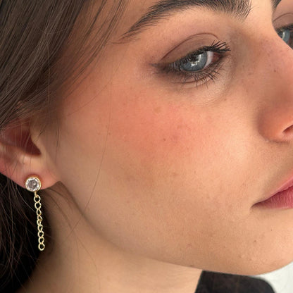 עגיל מילי זרקון Mili Zarcon Earring