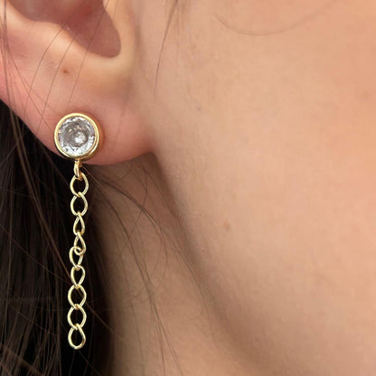 עגיל מילי זרקון Mili Zarcon Earring